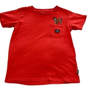 VGUC⭐️ Simpsons by Billabong Bart Slingshot Tshirt Size Toddler 6 / L